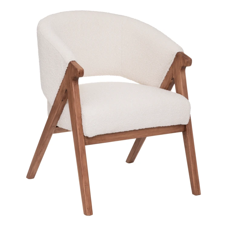 Sillón Buckwheat con armazón de madera