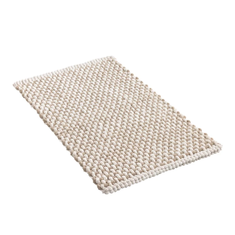 Ultra-absorbierender Chenille-Baumwollpoly-Badeteppich