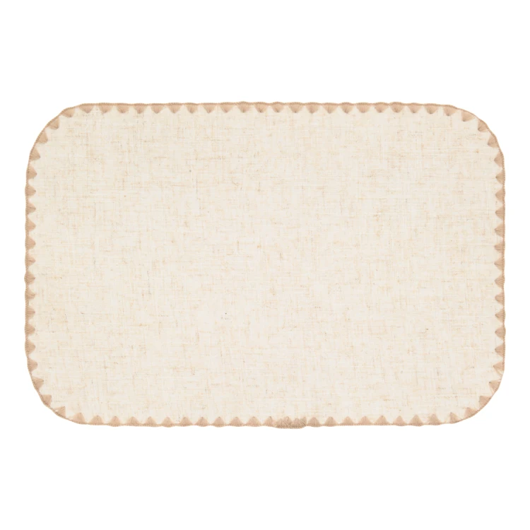 Set de table rectangulaire en poly-lin