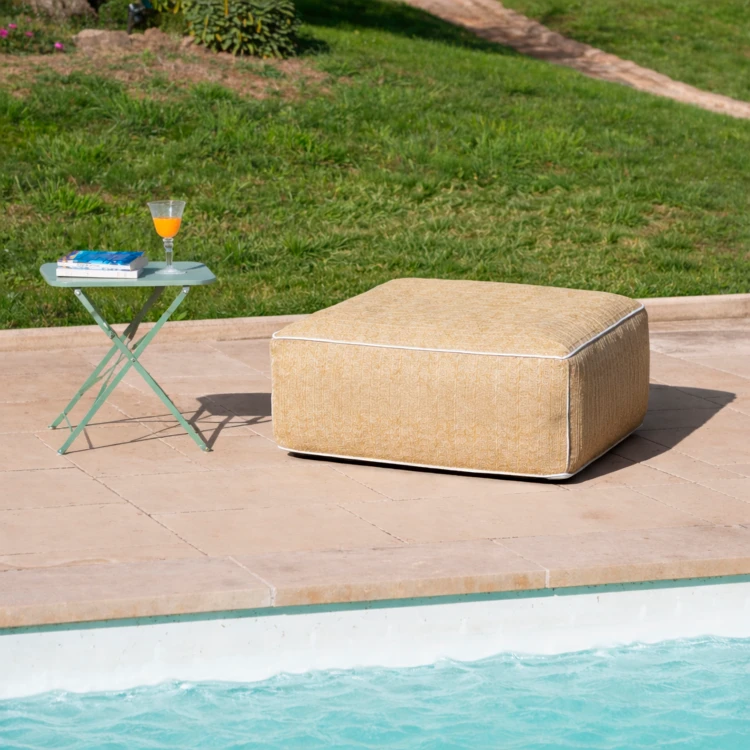 Pouf carré gonflable pour extérieur FORMENTERA