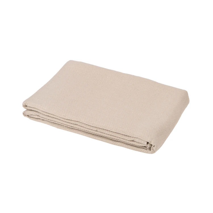 Dessus de lit jacquard épais en polycoton