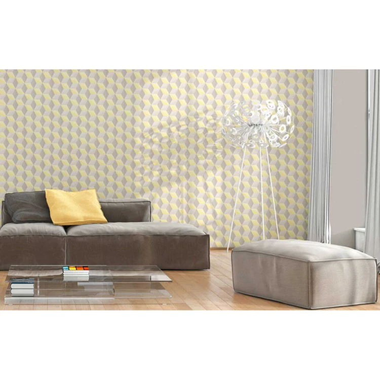 Papel de parede gráfico com efeito 3D