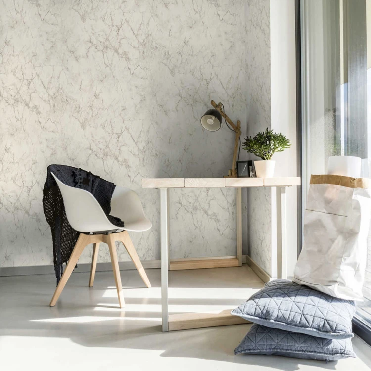 Papier peint imitation marbre