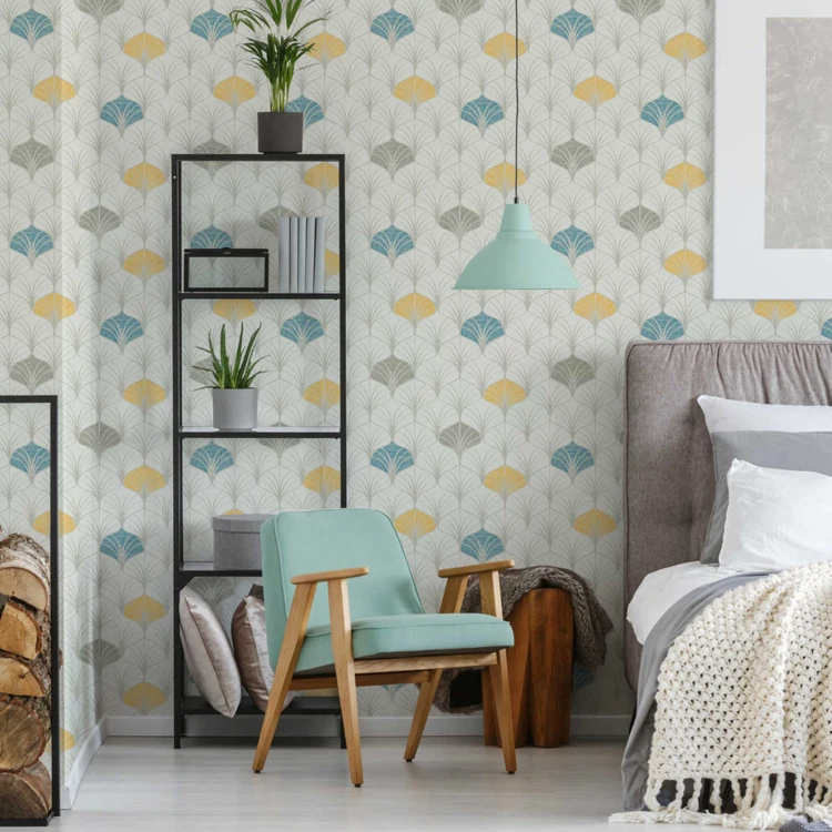 Tapete mit Charleston-Druck