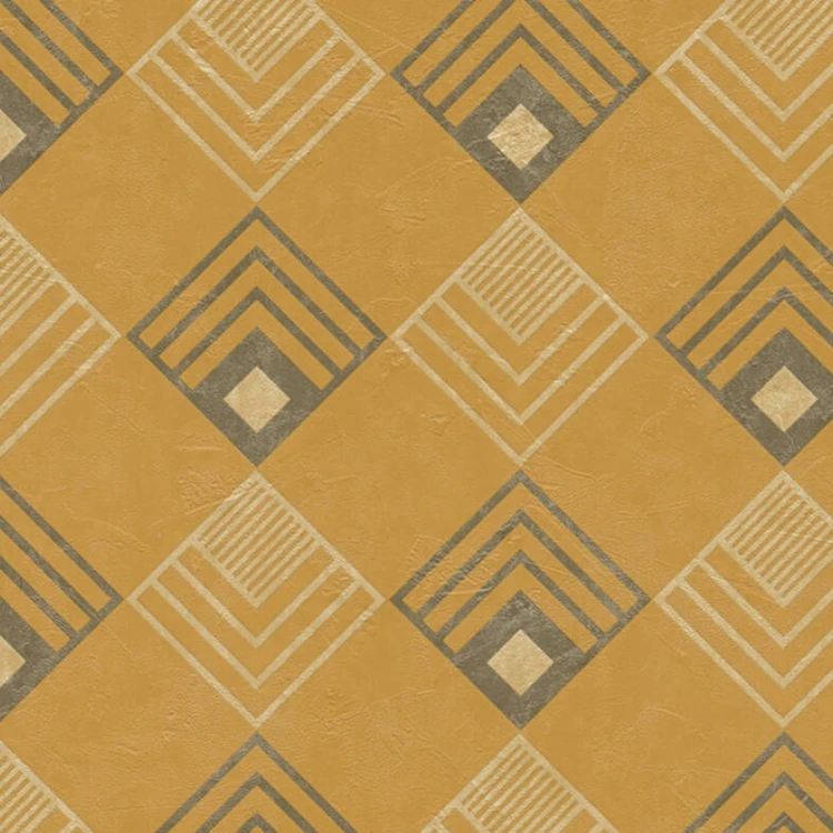 Tapete Art Deco Quadrat
