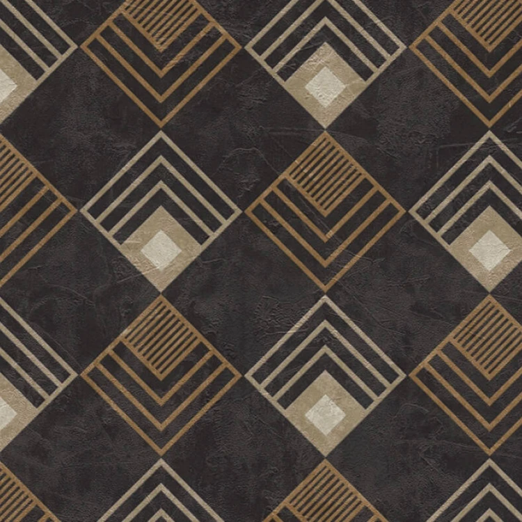 Tapete Art Deco Quadrat