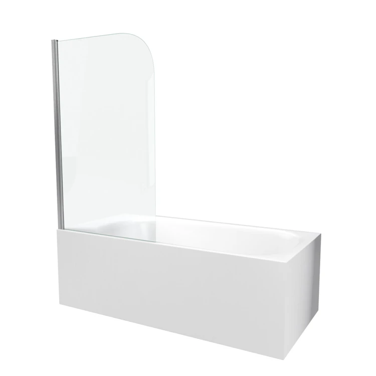Pare baignoire à volet pivotant