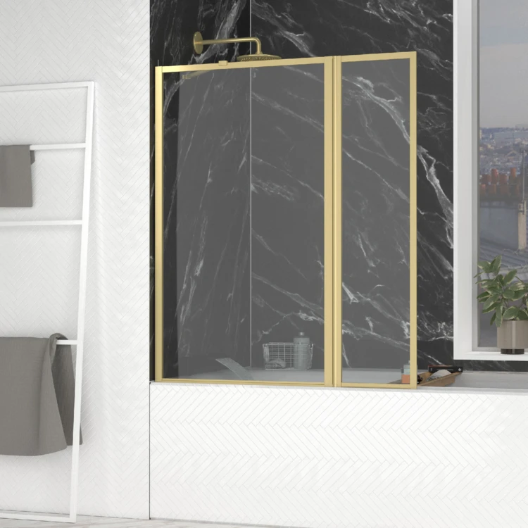 Pare baignoire avec pivot