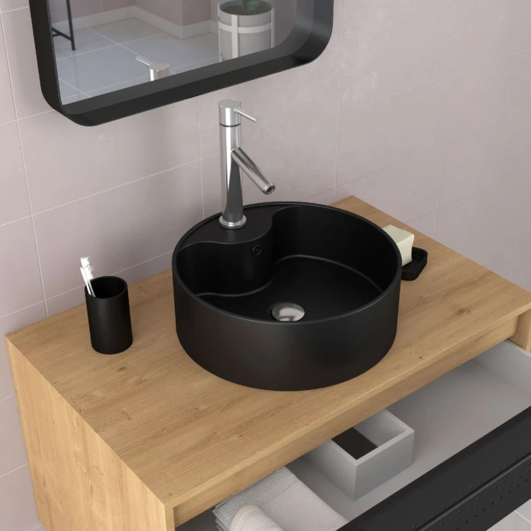 Set meuble de salle de bains avec vasque