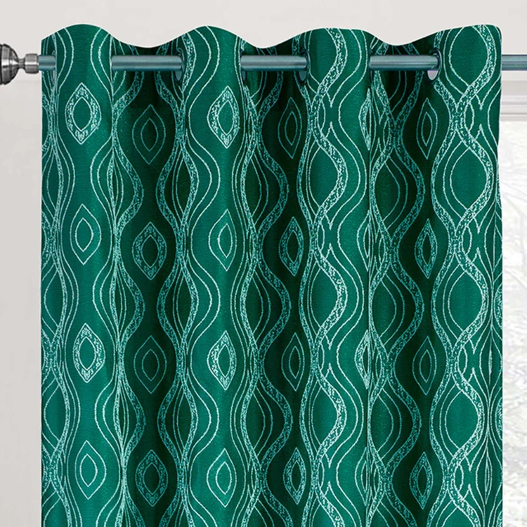 Paire de rideaux obscurcissant à motifs