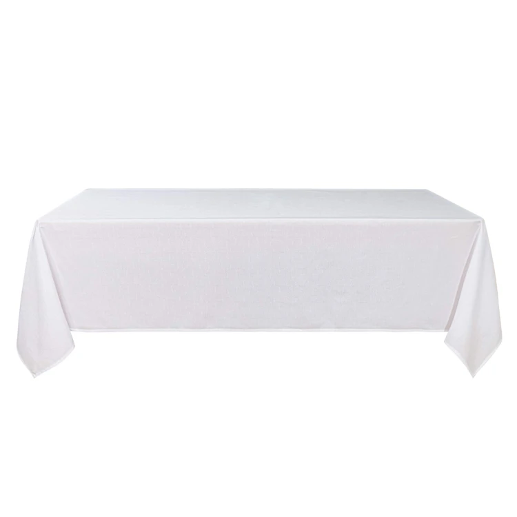 Toalha de mesa resistente a vincos e a nódoas com efeito mosqueado