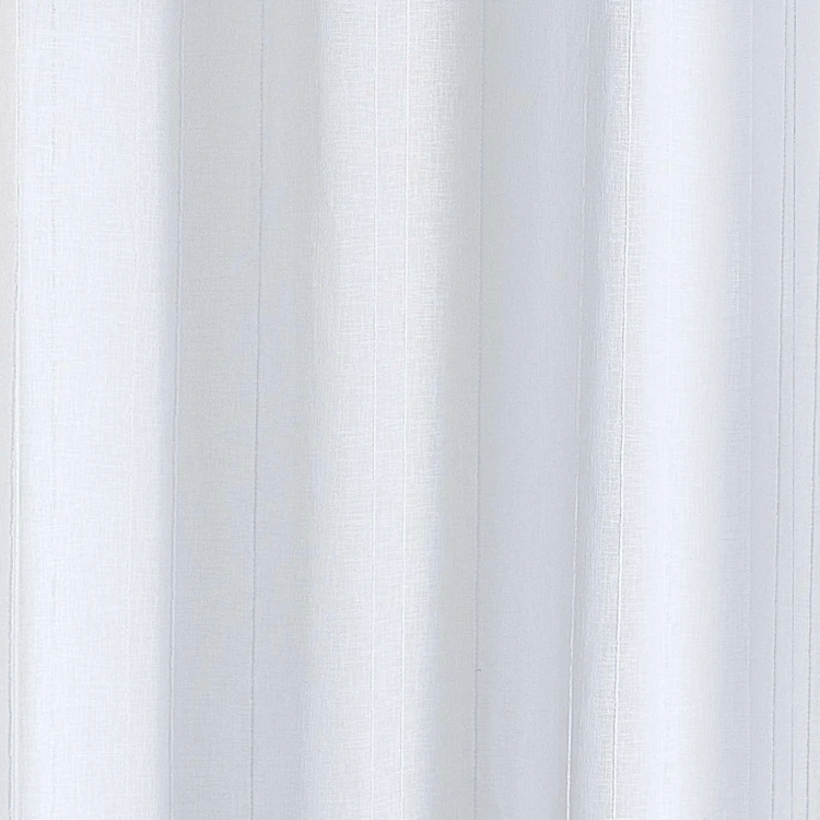 Cortinas lisas de rayas finas