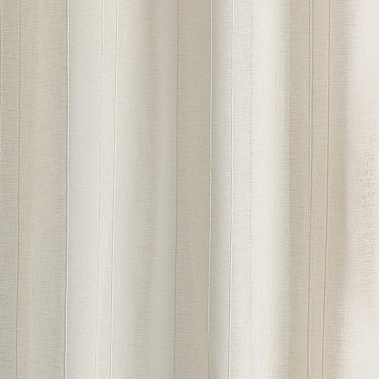 Cortinas lisas de rayas finas