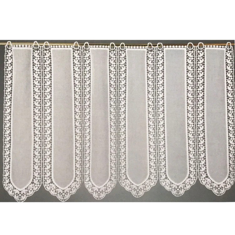 Visillo modulable de estameña fantasía macramé