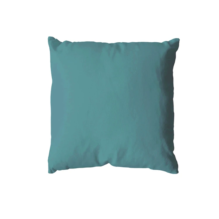 Coussin uni en polyester déhoussable