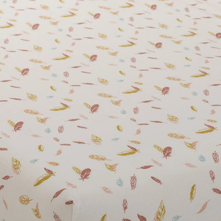 Drap housse en jersey imprimé