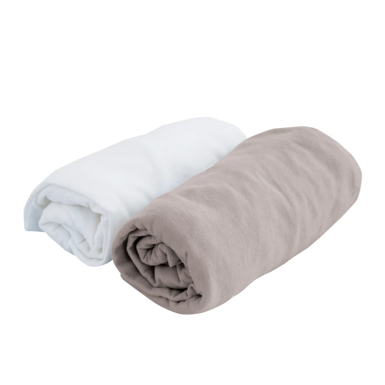 Duo de draps housse en jersey