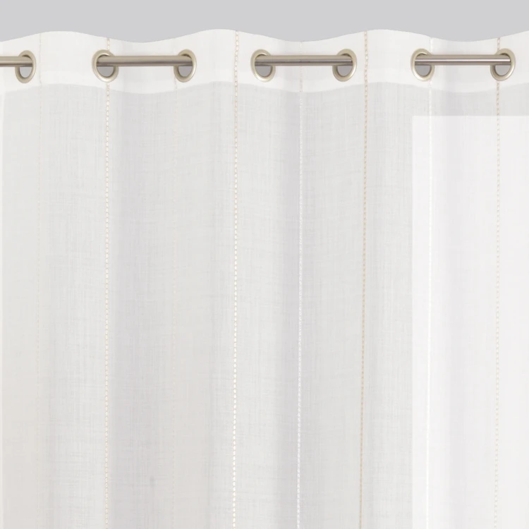 Cortina de jacquard y estameña