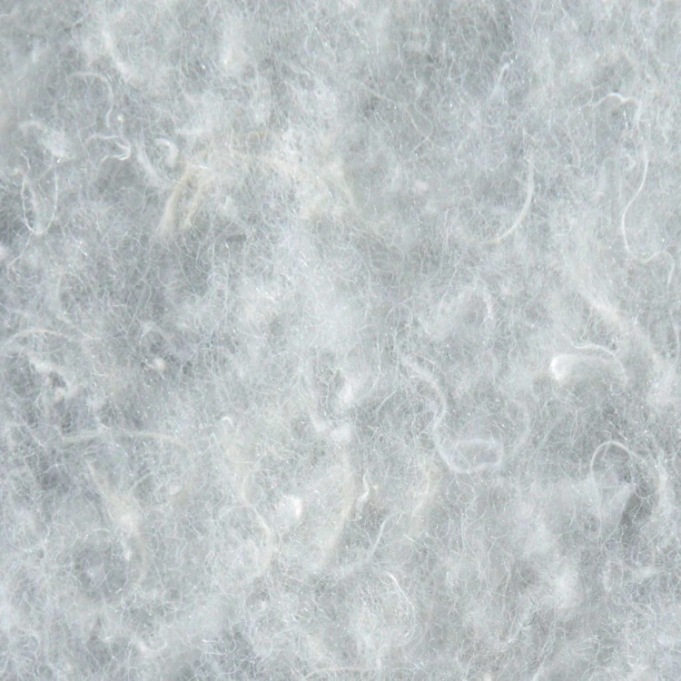 Isolierende Watteplatte