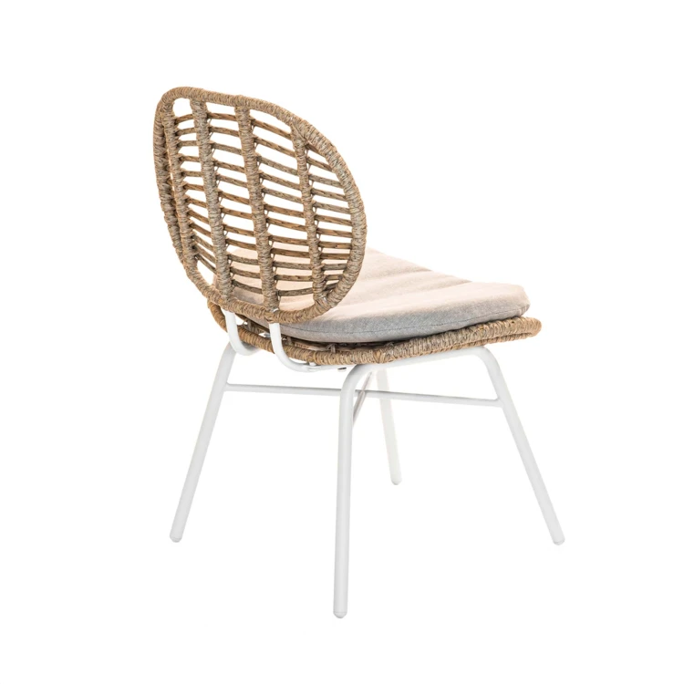 Duo de chaises extérieur en résine tressée