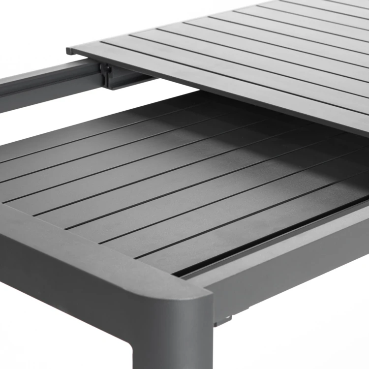 Mesa rectangular extensible para 8/10/12 personas