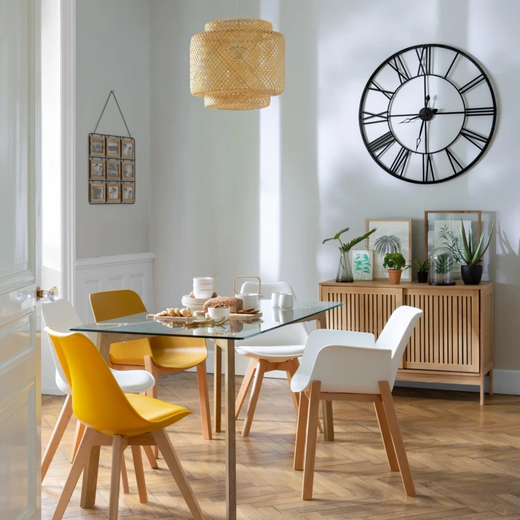 Boheemse hanglamp van bamboe
