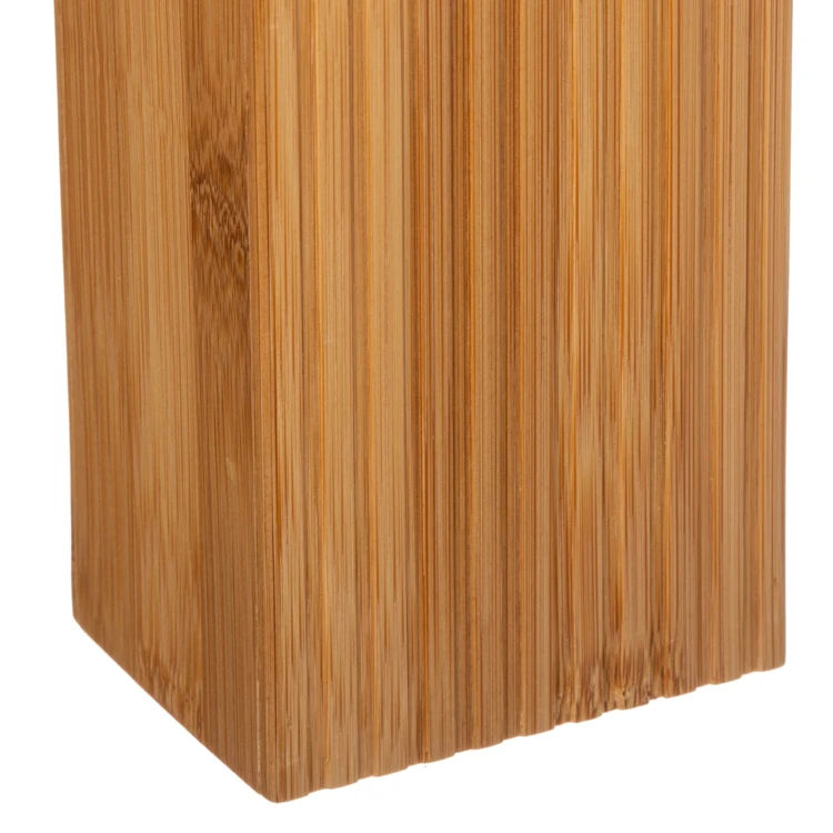 Bamboe zeepdispenser