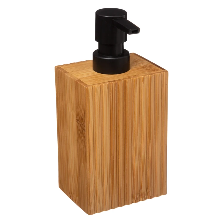 Bamboe zeepdispenser