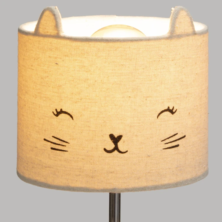 Lamp met kattenkap