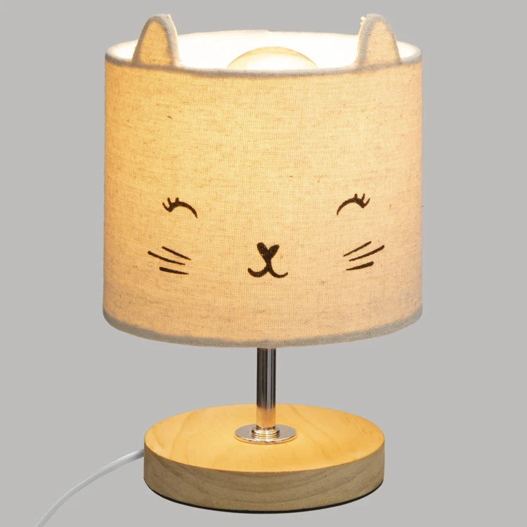 Lamp met kattenkap