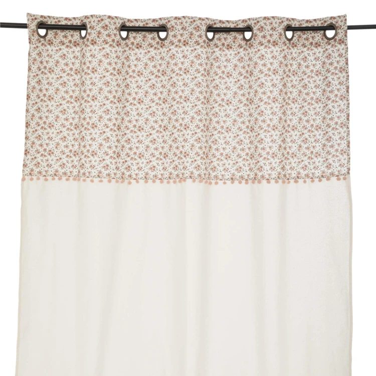 Rideau enfant petites fleurs vintage