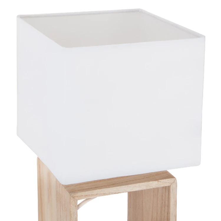 Candeeiro de mesa quadrado