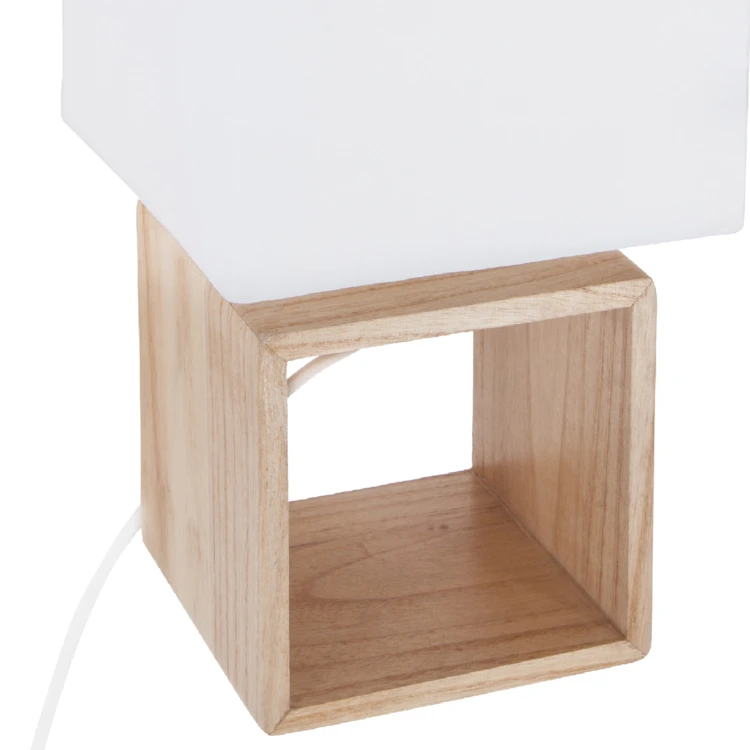 Candeeiro de mesa quadrado