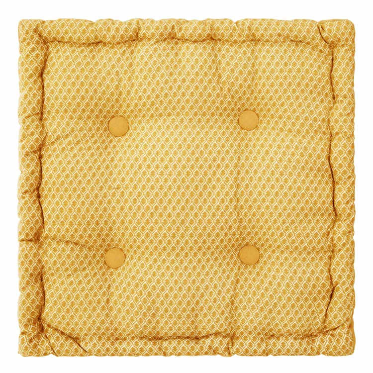 Almofada de chão de estilo geométrico