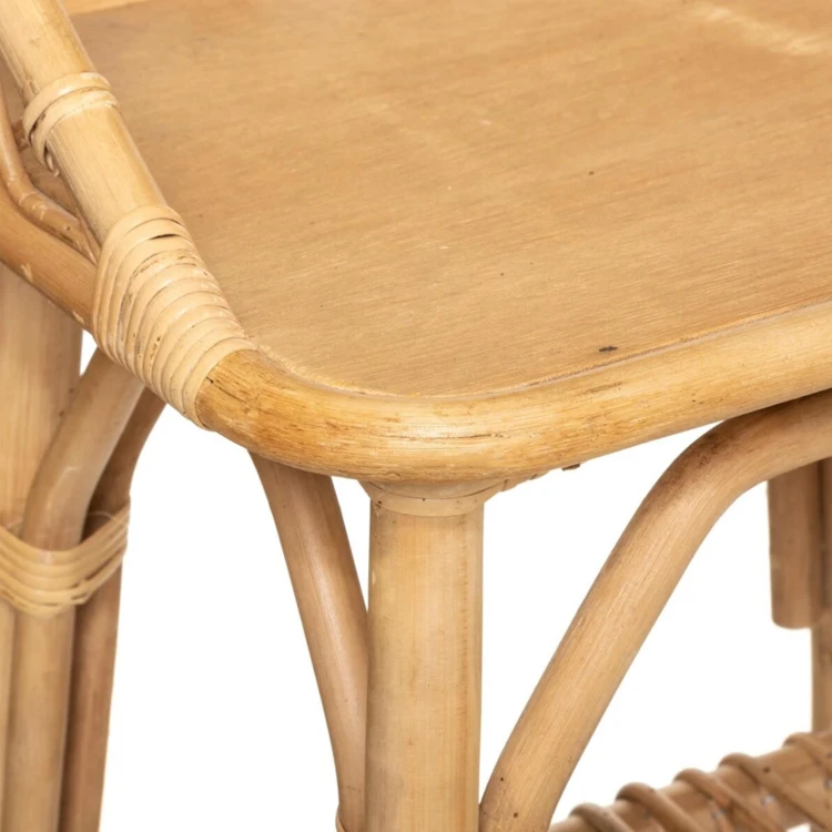 Rattan-Nachttisch