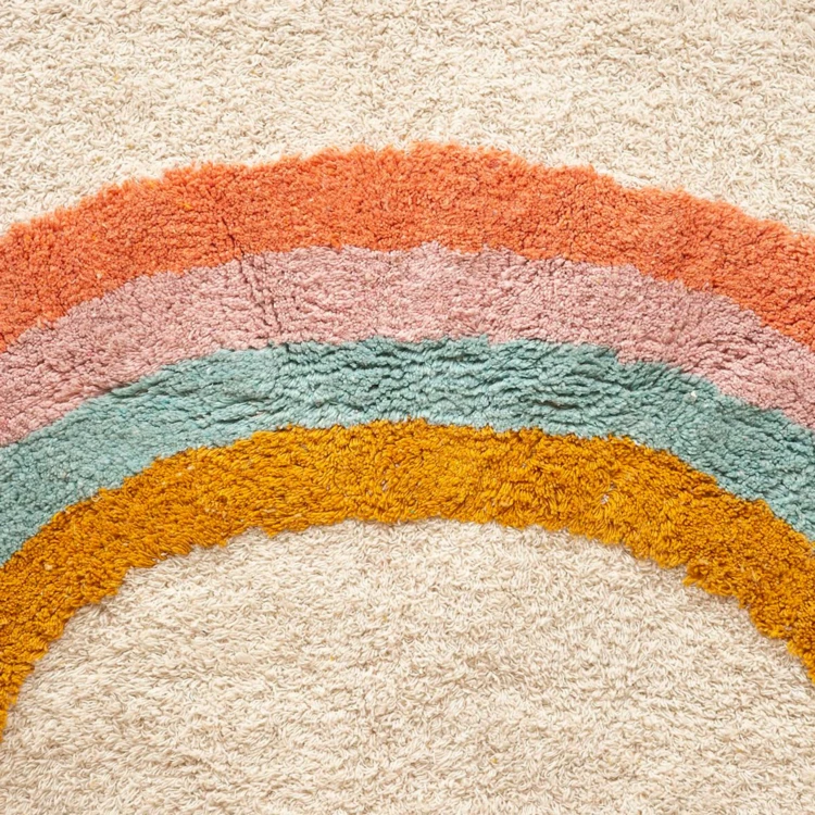 Alfombra infantil arco iris