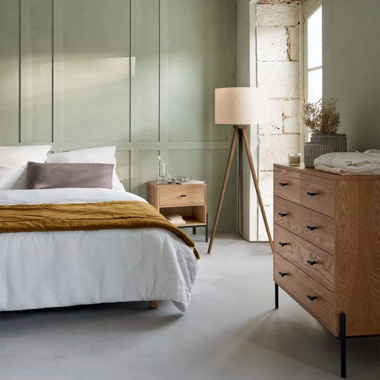 Parure de lit en double gaze de coton