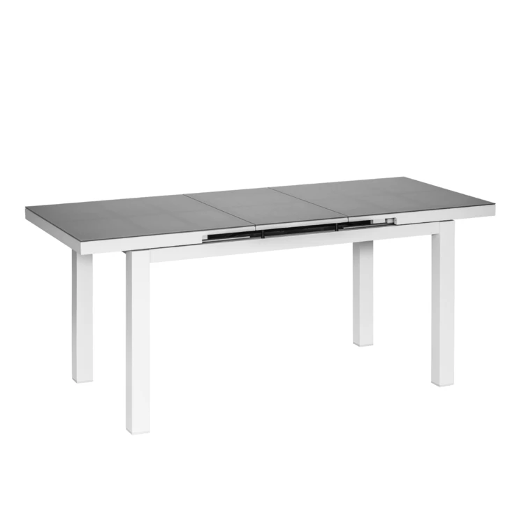 Mesa rectangular y extensible para 6/8 personas