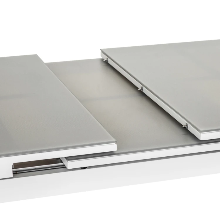 Mesa rectangular y extensible para 6/8 personas