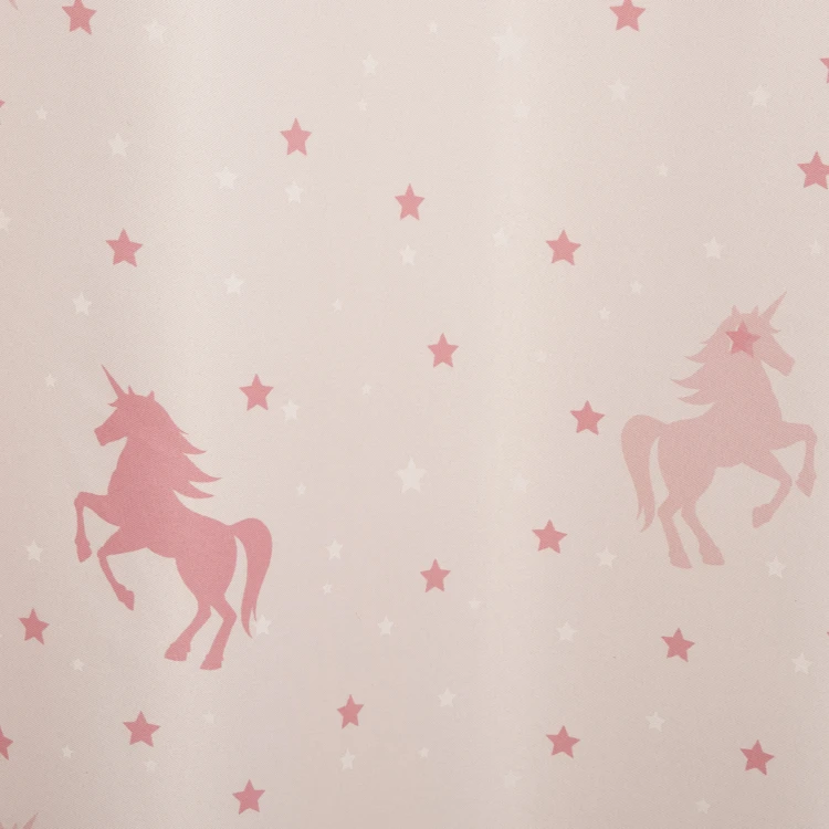 Rideau occultant licorne phosphorescent