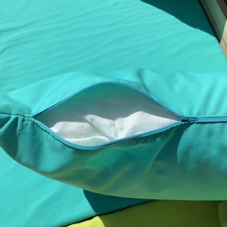 Ensemble de coussins palette en tissus téflon supérieur