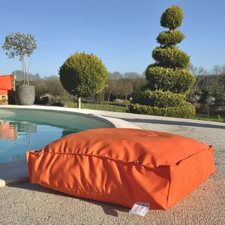 Housse de coussin de sol extérieure