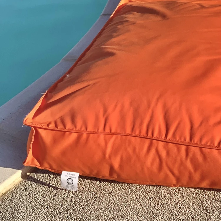 Matelas bain de soleil en microbille