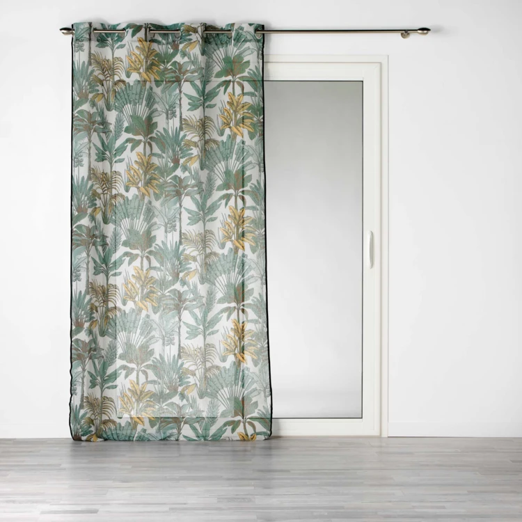 Voile de efeito linho da selva