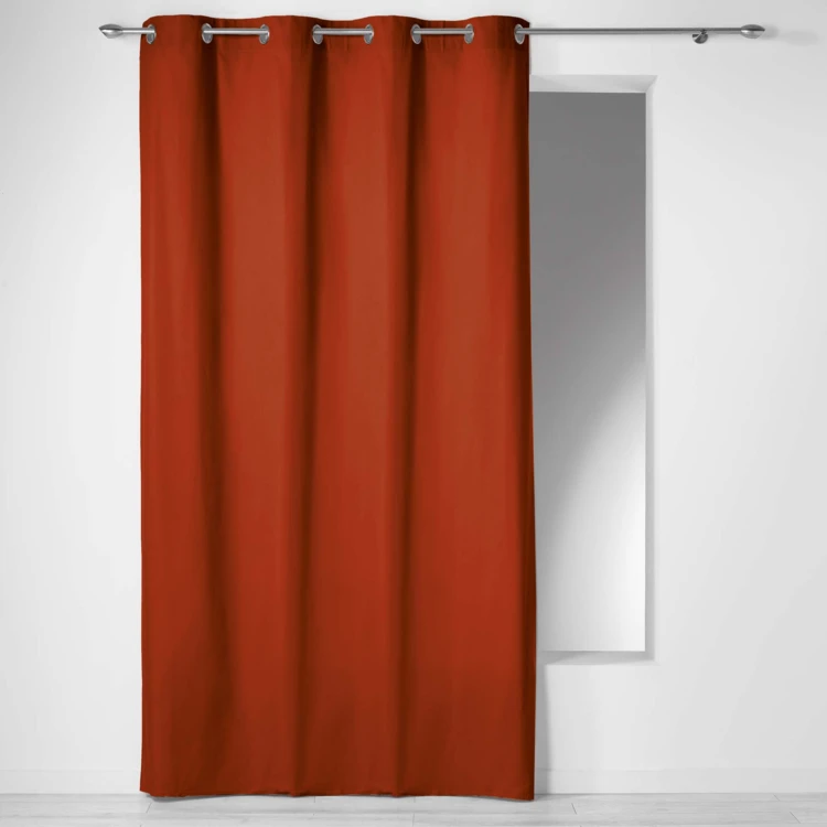 100% cotone Panama, tenda ad occhielli