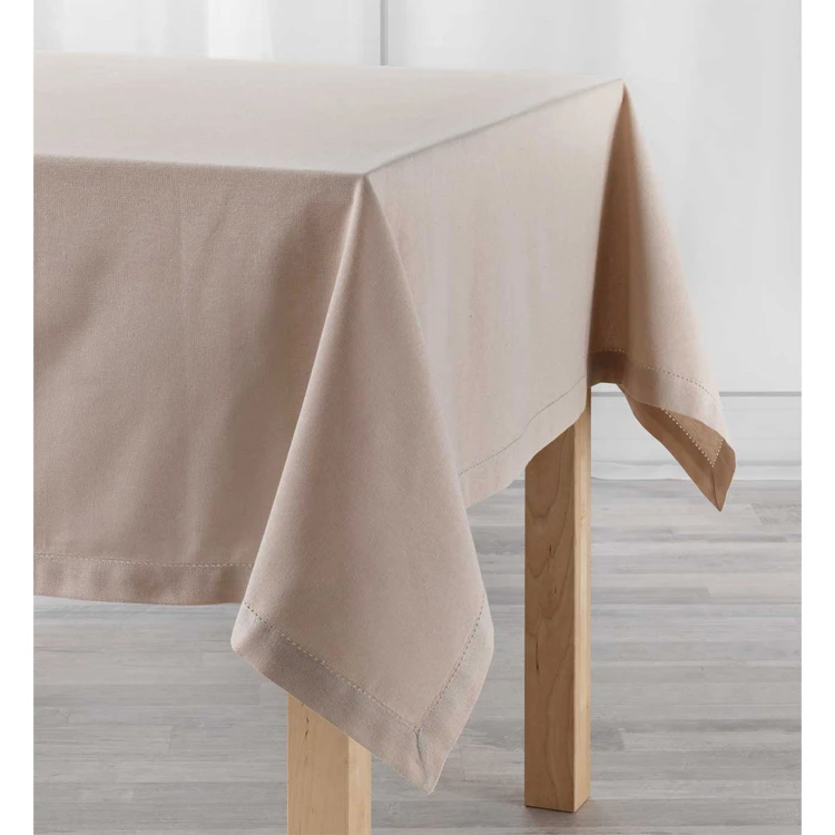 Nappe rectangulaire en coton uni