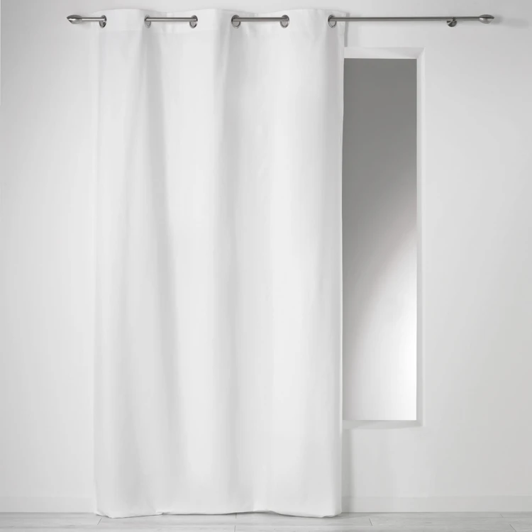 100% cotone Panama, tenda ad occhielli