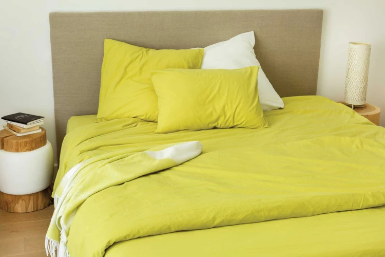 Drap housse en coton Lavé Oekotex