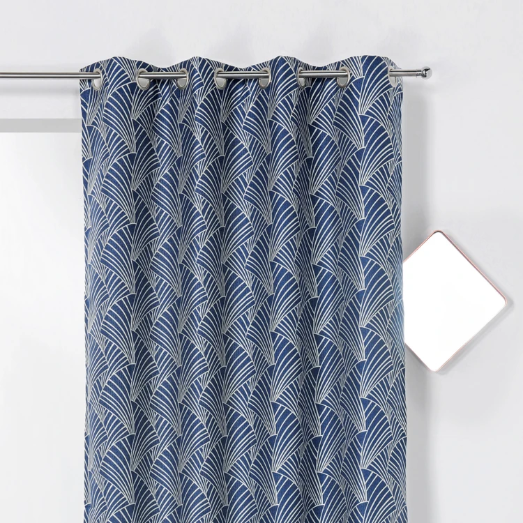 Cortina para estofos com estampado art déco