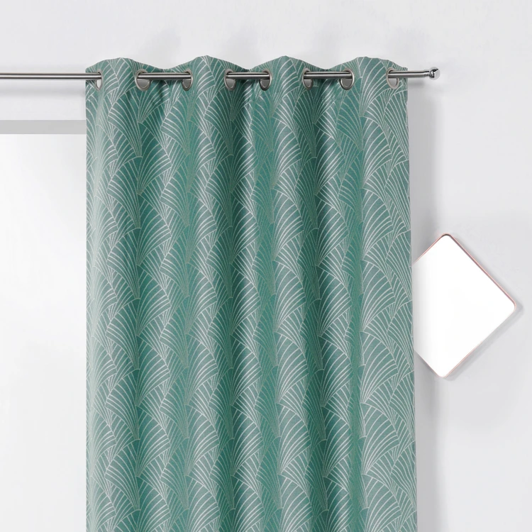 Cortina para estofos com estampado art déco